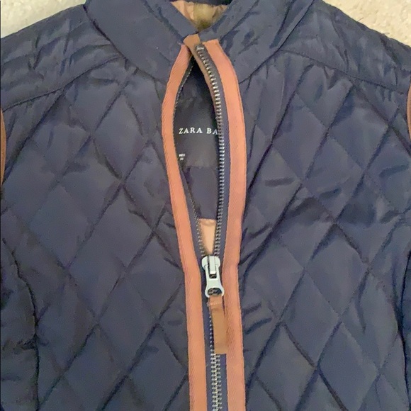 ZARA light weight jacket! Navy blue Size small - Picture 4 of 6